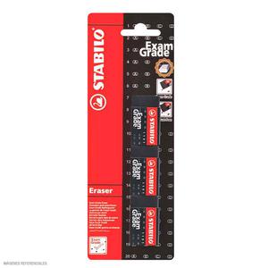 BORRADOR NEGRO CHICO STABILO EXAM GRADE X 3 UND