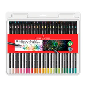 COLORES LARGOS FABER CASTELL SUPERSOFT X 50 UND