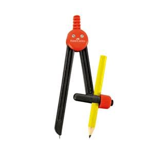 COMPÁS DE PLÁSTICO FABER CASTELL