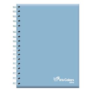 CUADERNO CUADRICULADO ANILLADO IRIS COLOR A4 ACERO TAPA DURA