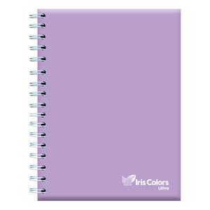CUADERNO CUADRICULADO ANILLADO IRIS COLOR A4 LILA TAPA DURA