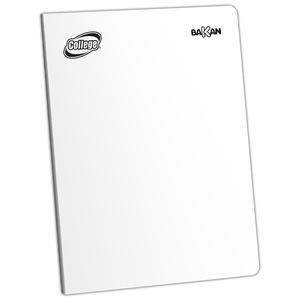 CUADERNO TRIPLE RENGLÓN DELUXE COLLEGE BAKAN A4 BLANCO 80 HOJAS