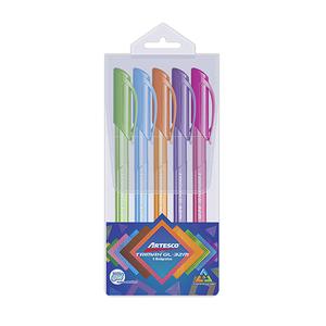 BOLÍGRAFO ARTESCO TRIMAX GL-32M ESTUCHE X 5 UND