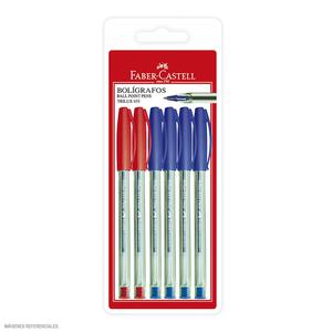 BOLÍGRAFO FABER CASTELL 035 X 6 UND