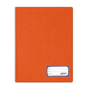 FOLDER ARTESCO A4 NARANJA DOBLE TAPA CON GUSANO