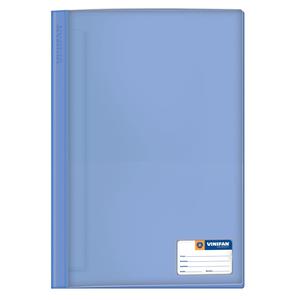 FOLDER VINIFAN A4 AZUL TAPA TRANSPARENTE CON FASTENER
