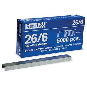 GRAPAS RAPID 26/6 CAJA X 5000 UND
