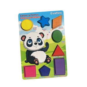 ENCAJE DE MADERA EVAFLEX PANDA 8 PIEZAS