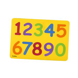 JUEGO DIDÁCTICO EVAFLEX ENCAJE MICROPOROSO NÚMEROS