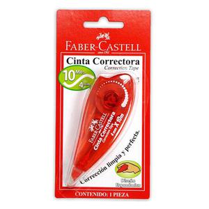 MINI CINTA CORRECTORA FABER CASTELL 4.2 MM X 10 M