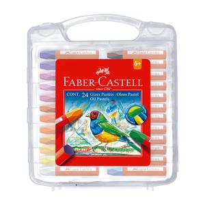 ÓLEO PASTEL FABER CASTELL ESTUCHE RÍGIDO X 24 UND