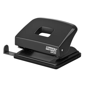PERFORADOR RAPID HP20 20 HOJAS NEGRO