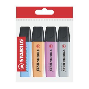 RESALTADOR STABILO BOSS RETRO X 4 UND