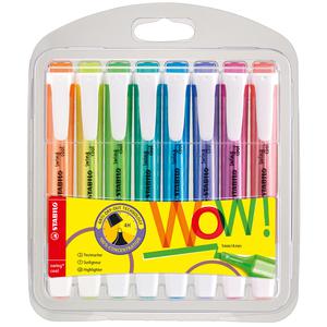 PLUMÓN RESALTADOR STABILO SWING NEÓN X 8 UND