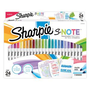 RESALTADOR DE TEXTO SHARPIE S-NOTE