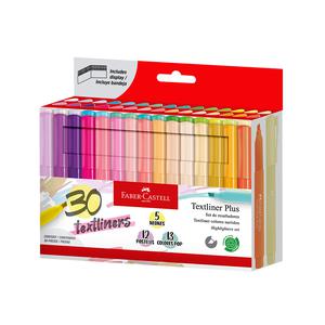 RESALTADOR FABER CASTELL TEXTLINER PLUS 30 UND