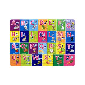 ROMPECABEZAS DE MADERA EVAFLEX ABECEDARIO 50 PIEZAS