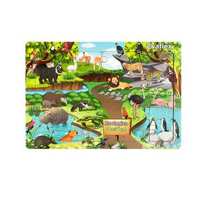 ROMPECABEZAS EVAFLEX ZOOLÓGICO X 30 PIEZAS