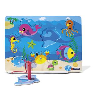 ROMPECABEZAS VINIFAN ENCAJE PESCA CON IMÁN 8 PIEZAS