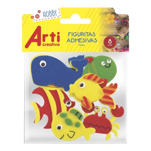 STICKERS ARTI CREATIVO PECES X 8 UND