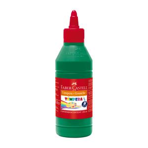 TÉMPERA FABER CASTELL VERDE 250 ML
