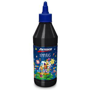 TÉMPERA ARTESCO NEGRO 250 ML