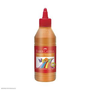 TÉMPERA FABER CASTELL NARANJA NEÓN 250 ML