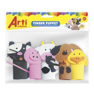 TÍTERES PARA DEDO ARTI CREATIVO GRANJA X 5 UND