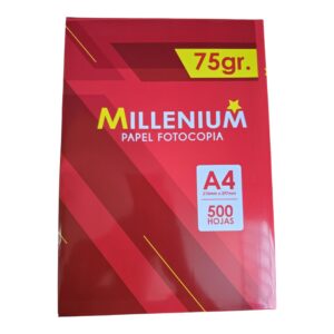 PAPEL MILLENIUM A4 75 GR.